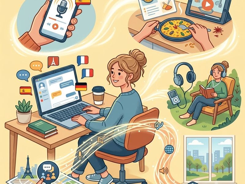Stop Studying, Start Existing: How to Fold a New Language Into Your Daily Life